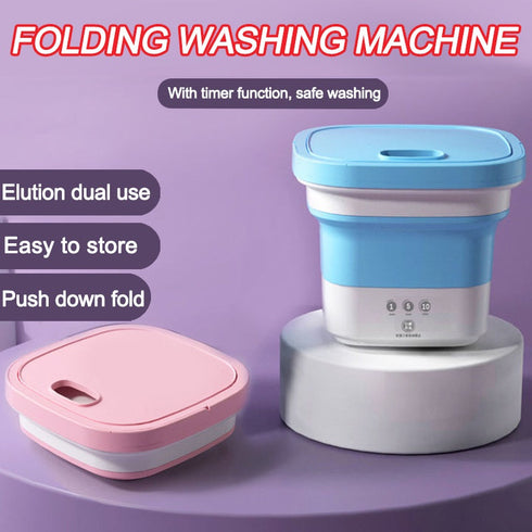 Portable Folding Washing Machine without Dryer