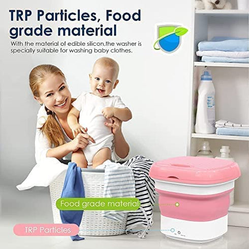 Portable Folding Washing Machine without Dryer