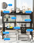 Kitchen Sink Dish Rack, Dust Proof Lid With Multi Organizer
