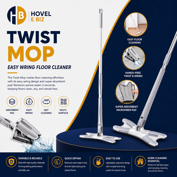 X Shape Microfiber Floor Mop