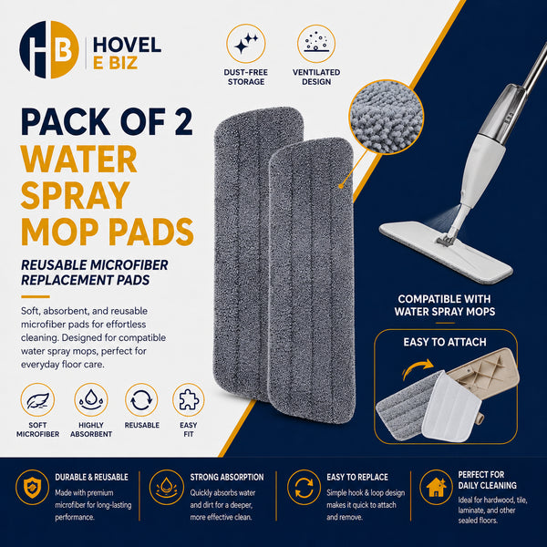 Water Spray Mop Pads