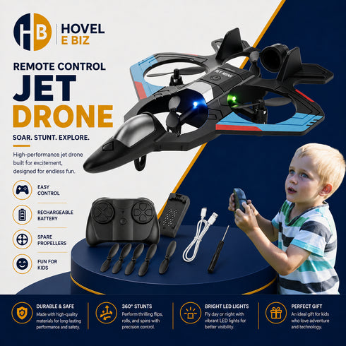Remote Control Flying Fighter Plane Toy