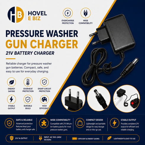 Fast Charger for Wireless Pressure Washer Gun