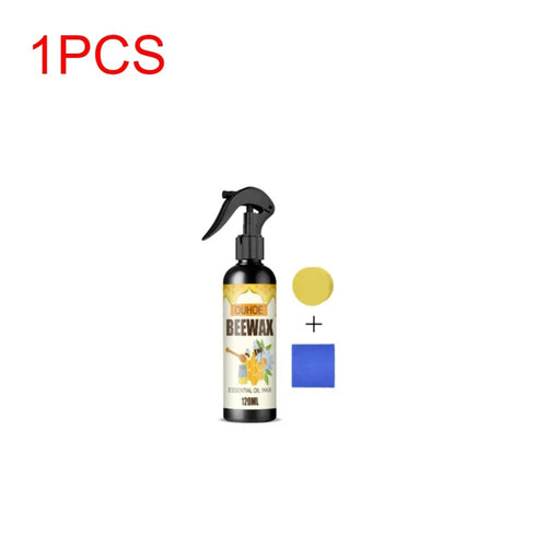 Beeswax Polish Spray for Wood Floor Stain Scratches